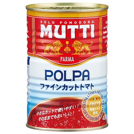 ムッティ MUTTI ファインカットトマト 400g缶×12本入×(2ケース)|一般食品 トマト 缶詰 MUTTI