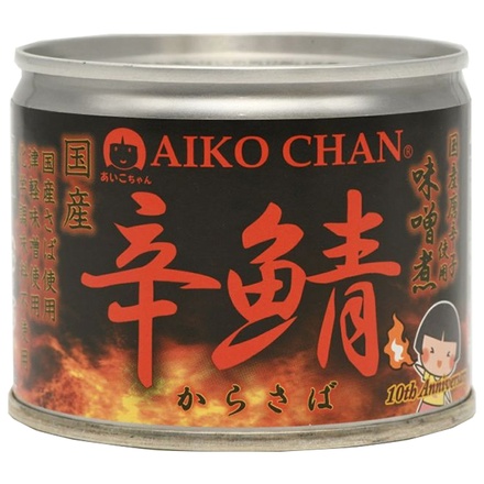 伊藤食品 あいこちゃん 辛鯖味噌煮 190g缶×24個入|一般食品 缶詰 サバ さば