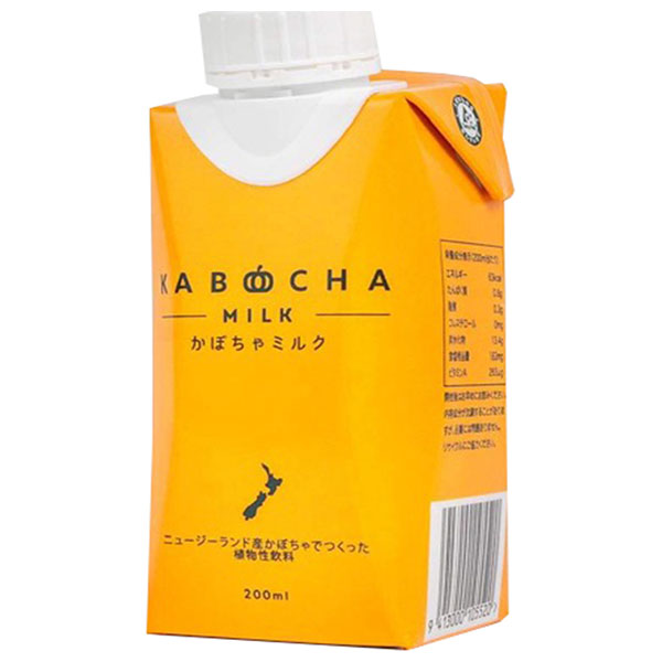 若翔 かぼちゃミルク 200mlパック×24(12×2)本入|乳飲料 かぼちゃ