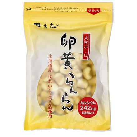 大阪前田製菓 卵黄らんらん 100g×12袋入|卵黄 らんらん 卵ボーロ たまごボーロ ボーロ菓子 たまご菓子 駄菓子 おやつ お菓子 卵