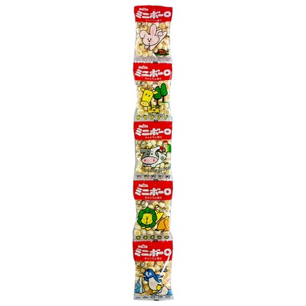 大阪前田製菓 5連ミニボーロ (16g×5)×20袋入 メーカー 問屋直送|お菓子 袋 焼菓子 ボーロ カルシウム強化