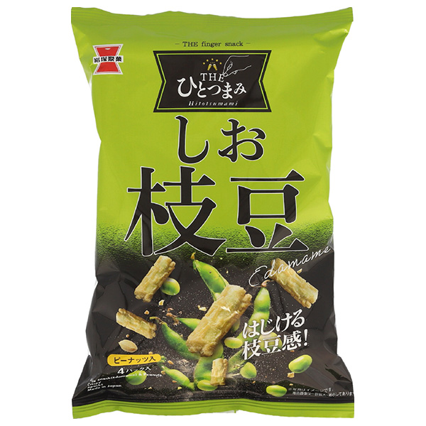 岩塚製菓 THEひとつまみ しお枝豆 70g×12袋入|おかき あられ おつまみ ピーナッツ