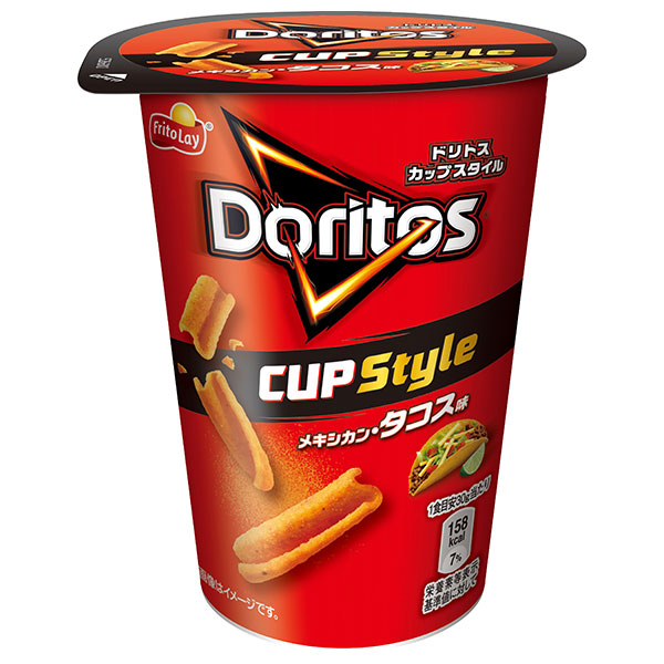 フリトレー ドリトス カップ メキシカン・タコス味 60g×12個入|お菓子 スナック菓子 Doritos タコス カップ トマト