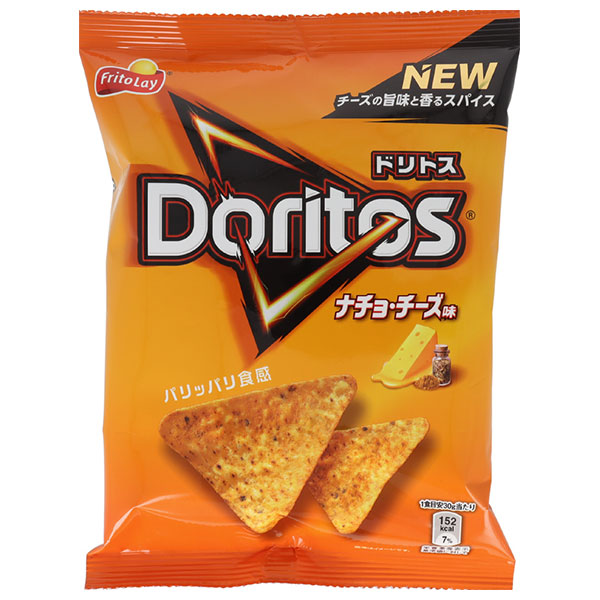 フリトレー ドリトス ナチョ・チーズ味 60g×12袋入|菓子 スナック Doritos トルティーヤ