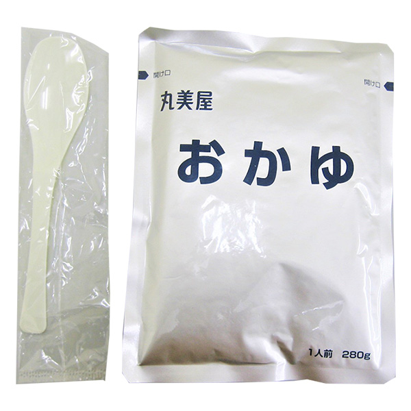 丸美屋 備蓄用 おかゆ(スプーン付き) 280g×20袋入|レトルト食品 ご飯 お粥