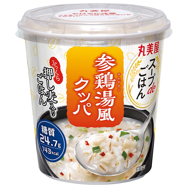 丸美屋 スープdeごはん 参鶏湯風クッパ 70.2g×6個入|マルミヤ インスタント ご飯 スープ ごはん