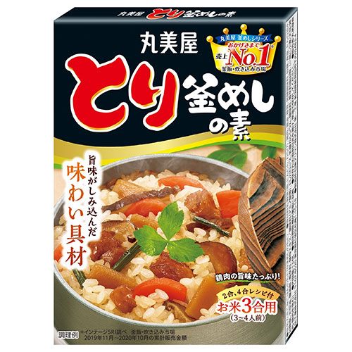 丸美屋 とり釜めしの素 134g×10個入|一般食品 調味料 素 釜飯 料理の素 かまめし