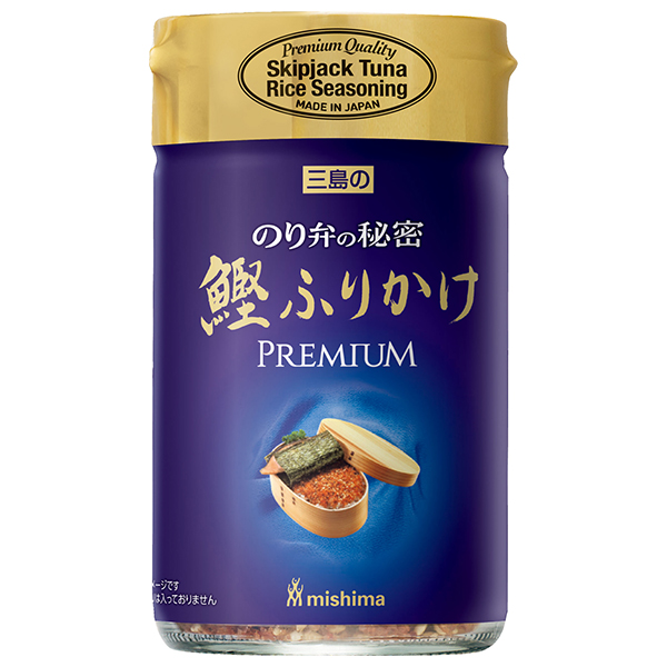 三島食品 のり弁の秘密 鰹ふりかけ PREMIUM 48g瓶×10個入|ふりかけ 調味料 かつお