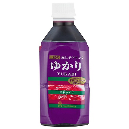 三島食品 赤しそドリンク ゆかり 340mlペットボトル×24本入|シソ しそ ドリンク ゆかり 紫蘇 クエン酸 希釈用 ポリフェノール 健康ドリンク 通販