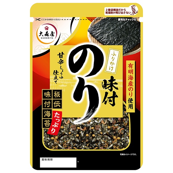 大森屋 味付のりふりかけ 27g×10袋入|一般食品 調味料 ふりかけ 海苔 有明海産
