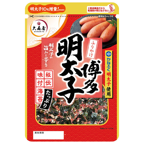 ネコポス 大森屋 かねふく明太子ふりかけ 35g×10袋入| 全国一般食品 調味料 ふりかけ