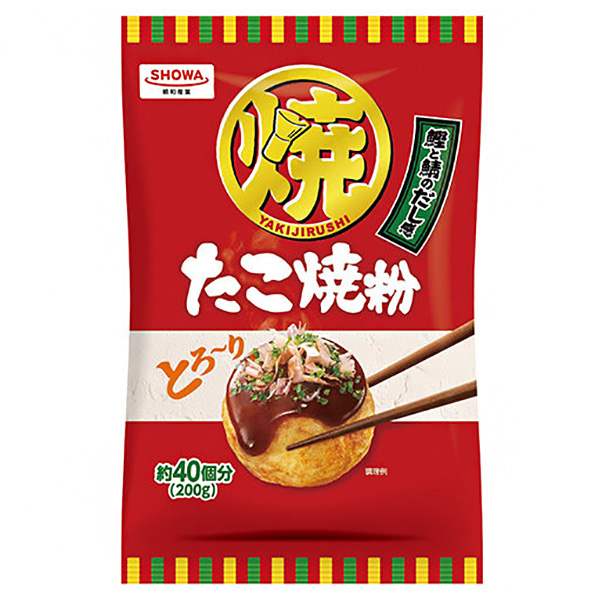 昭和産業 (SHOWA) たこ焼粉 200g×30袋入|ミックス粉 たこやき 粉 ミックス