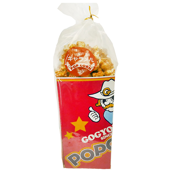 伍魚福 キャンディーポップ キャラメル 160g×12袋入|ポップコーン お菓子 キャラメル