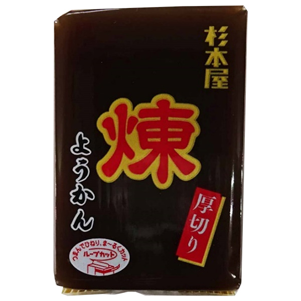 杉本屋製菓 厚切りようかん 煉 150g×20個入 メーカー 問屋直送|菓子 羊羹 和菓子 ミニようかん