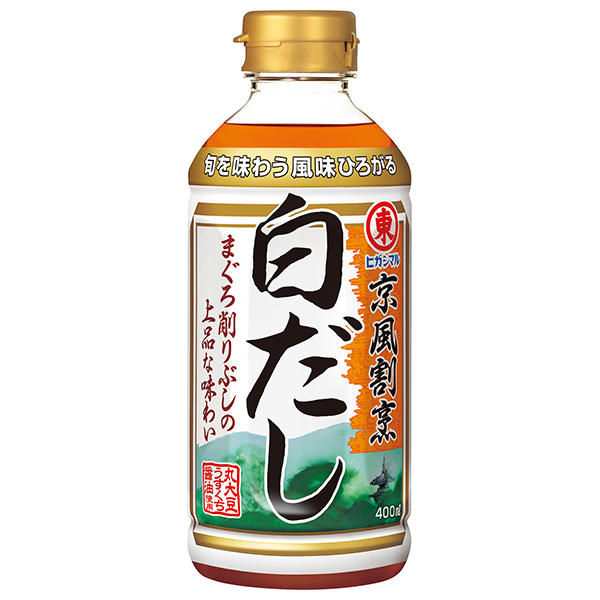 ヒガシマル醤油 京風割烹 白だし 400mlペットボトル×12本入|一般食品 調味料 だし