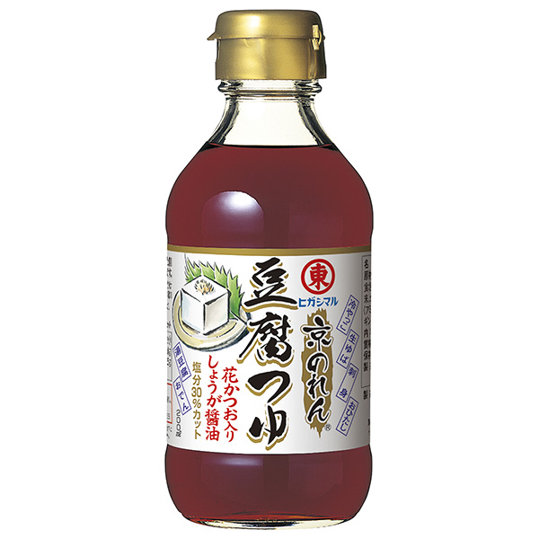 ヒガシマル醤油 京のれん 豆腐つゆ 200ml瓶×12本入|つゆ ツユ とうふ 豆腐 調味料