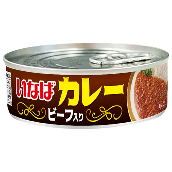 いなば食品 いなばカレー ビーフ入り 100g缶×24個入|いなば カレー カレーライス