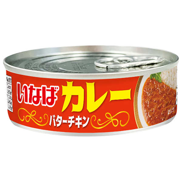 いなば食品 いなばカレー バターチキン 100g缶×24個入|いなば カレー カレーライス
