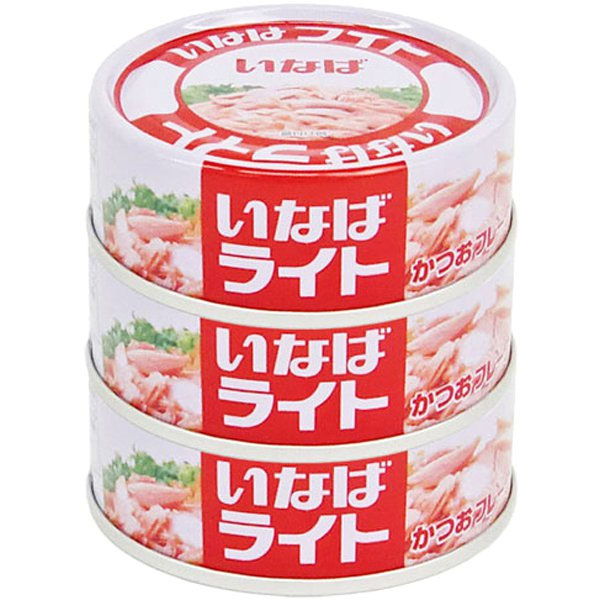 いなば食品 ライトフレーク 70g×3缶×15個入|一般食品 缶詰・瓶詰 水産物加工品 ツナ かつおフレーク