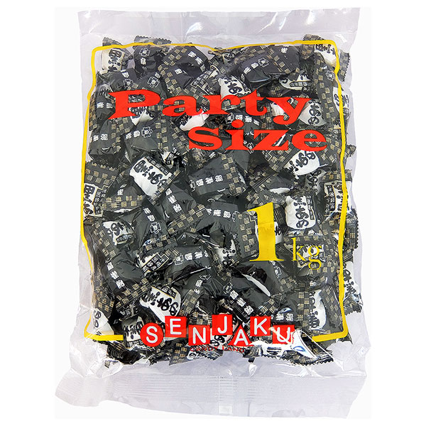 扇雀飴本舗 黒あめ 1Kg×8袋入|お菓子 飴 あめ 袋 黒飴 黒アメ 黒砂糖 パーティサイズ 大容量