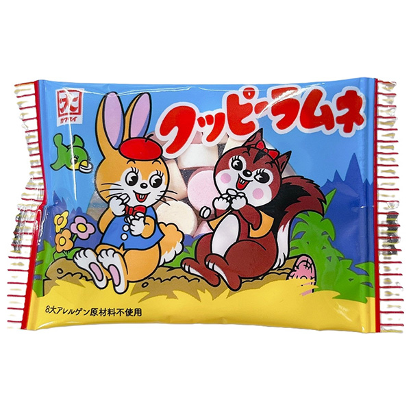 カクダイ製菓 クッピーラムネ 11g×60(30×2)袋入|お菓子 ラムネ 駄菓子
