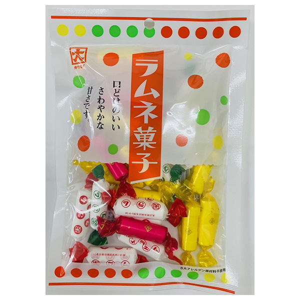カクダイ製菓 ラムネ菓子 92g×10袋入 メーカー 問屋直送|お菓子 ラムネ 駄菓子