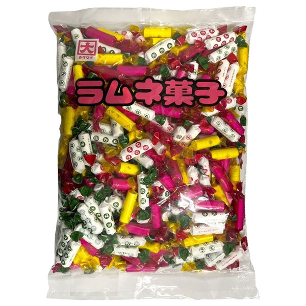 カクダイ製菓 ラムネ菓子 1kg×1袋入|ラムネ ラムネ菓子 クッピーラムネ お菓子 小分け
