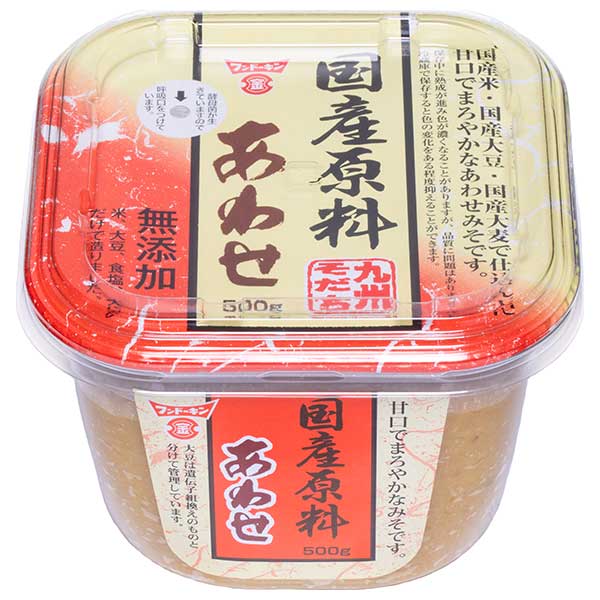 フンドーキン 国産原料 あわせ 500g×6個入|味噌 みそ 合わせ味噌 調味料
