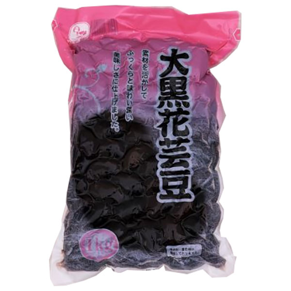 カモ井 T・大黒花芸豆1K 1kg×1袋入|一般食品 和風惣菜 にまめ 煮豆
