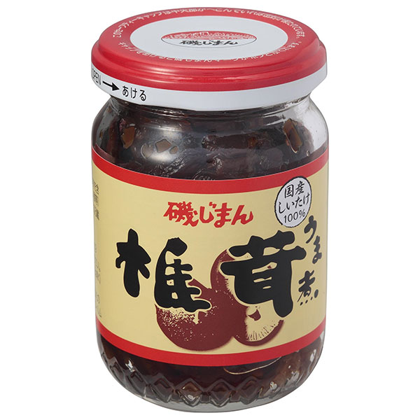 磯じまん 椎茸うま煮 105g瓶×12個入|佃煮 瓶 ごはんのおとも しいたけ