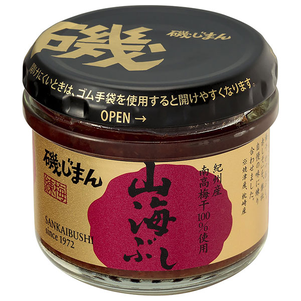 磯じまん 山海ぶし 105g瓶×12個入|一般食品 瓶 ごはんのおとも かつお削り節 紫蘇 梅和え物