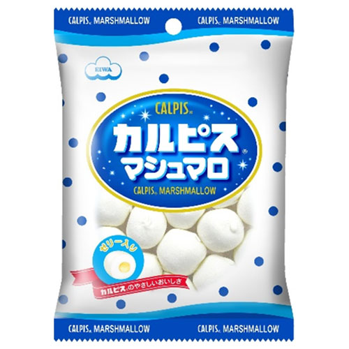 エイワ カルピスマシュマロ 65g×12袋入|お菓子 マシュマロ 袋 カルピス CALPIS