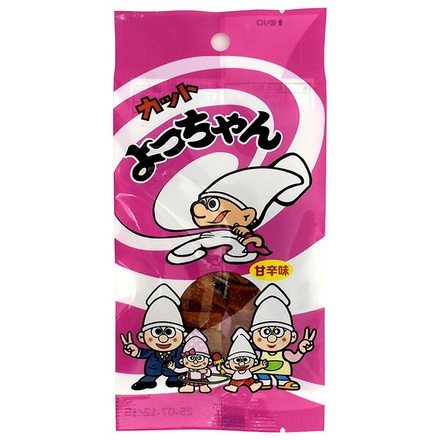 よっちゃん カットよっちゃん 甘辛味 10g×20袋入|よっちゃん よっちゃんいか 珍味 おつまみ 駄菓子 おかし 甘辛