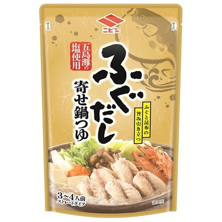 ニビシ醤油 ふくだし 寄せ鍋つゆ 720g×10袋入|調味料 鍋スープ 鍋つゆ だし 五島灘の塩使用 ストレートタイプ 鍋の素 旨みだし