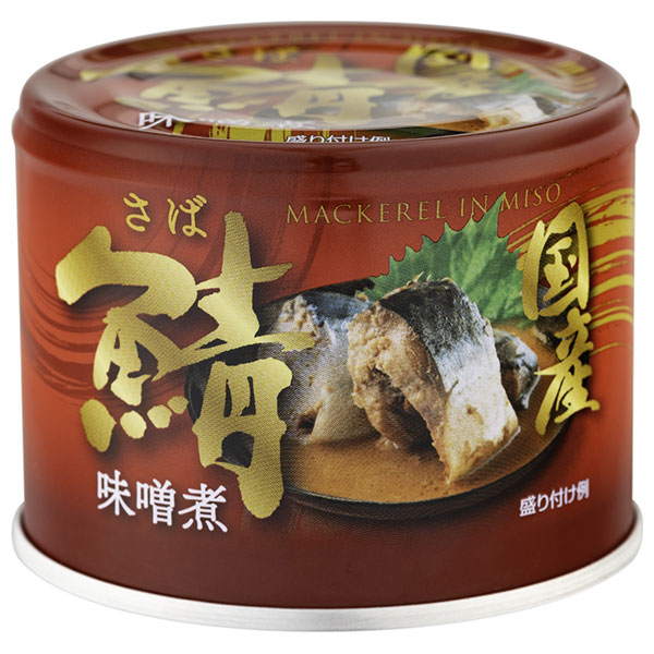 信田缶詰 国産鯖味噌煮 190g缶×24個入|国産 さば サバ 味噌煮 缶詰