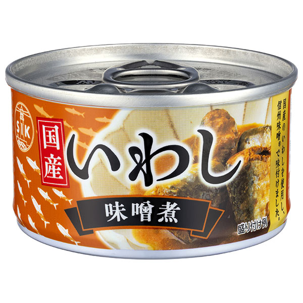 信田缶詰 いわし味噌煮 国産いわし使用 80g缶×24個入|缶詰 鰯 イワシ 味噌煮 国産 味付け みそ煮 味噌 みそ