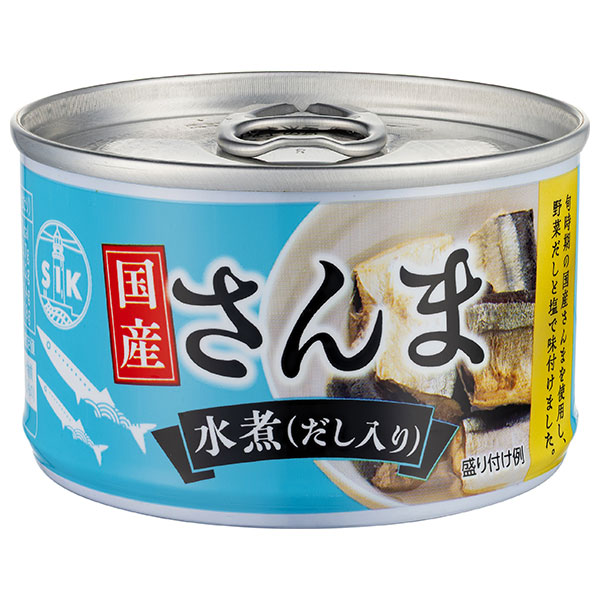 信田缶詰 国産さんま 水煮 150g缶×24個入|缶詰 さんま サンマ 秋刀魚 国産 味付け 水煮