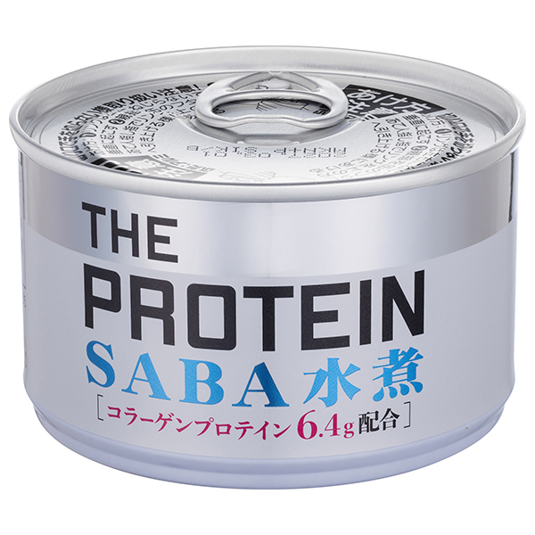 信田缶詰 THE PROTEIN 鯖水煮 150g缶×24個入|缶詰 鯖 サバ 国産さば 長期保存 国産 プロテイン たんぱく質