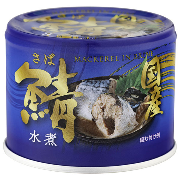信田缶詰 国産鯖水煮 190g缶×24個入|国産 さば サバ 水煮 缶詰