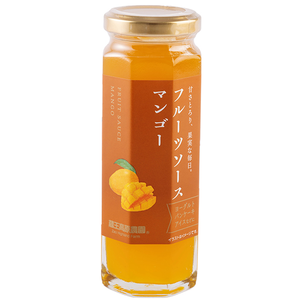 和歌山産業 フルーツソース マンゴー 160g×12本入|調味料 フルーツ ソース 果物 マンゴー