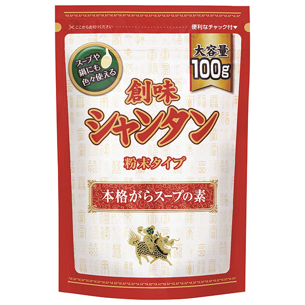 創味食品 創味シャンタン 粉末タイプ 100g×10袋入|一般食品 調味料 中華スープの素 粉末