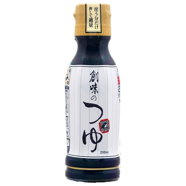 創味食品 創味のつゆ 200ml×12本入×(2ケース)|一般食品 調味料 つゆ 希釈用 めんつゆ 万能つゆ 濃厚つゆ かつお風味つゆ 和風万能調味料