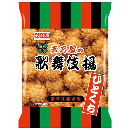 天乃屋 ひとくち 歌舞伎揚 52g×12袋入|ひとくち歌舞伎揚 歌舞伎揚 小袋 カロリー お菓子 定番 美味しい おつまみ 塩分