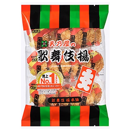 天乃屋 大入 歌舞伎揚 14枚×12袋入 メーカー 問屋直送|天乃屋 大入歌舞伎揚 カロリー 価格 おつまみ 徳用 大容量 クチコミ 美味しい アレンジ