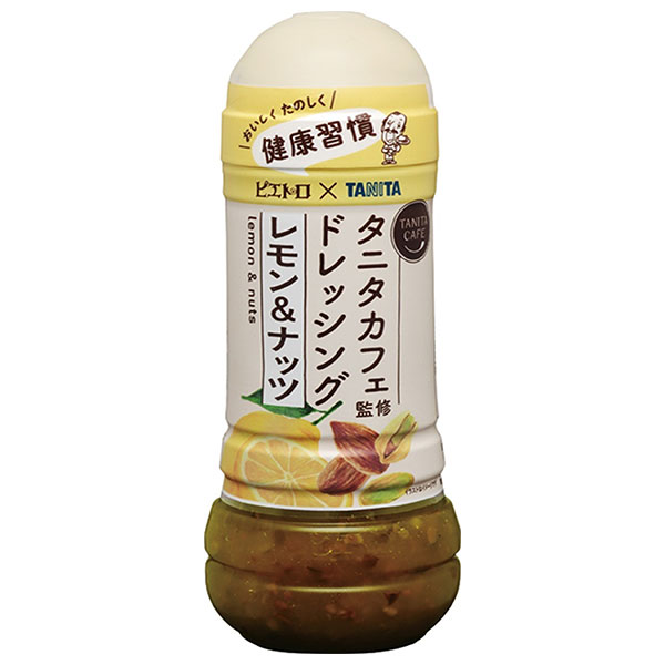 ピエトロ タニタカフェ監修 ドレッシング レモン&ナッツ 280mlぺットボトル×12本入|ドレッシング レモン ナッツ タニタ