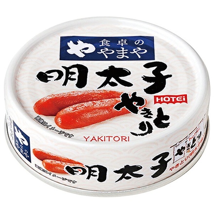 ホテイフーズ やまや 明太子 やきとり 65g×24個入|缶詰 缶 焼鳥 焼き鳥 焼きとり おかず 明太風味 焼き鳥惣菜 和風おつまみ