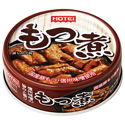 ホテイフーズ もつ煮 60g×24個入|缶詰 缶 もつ煮込み 和風惣菜 もつ料理 こってり煮込み おうちごはん 手軽調理