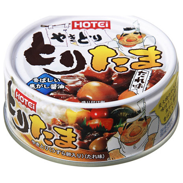 ホテイフーズ とりたま たれ味 90g×24個入×(2ケース)|缶詰 缶 やきとり おかず 保存食 惣菜 レトルト