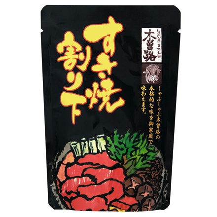 木曽路 木曽路 すき焼き割り下 180g×20袋入|すき焼き 調味料 わりした 木曽路 本格 コク 深み ストレート