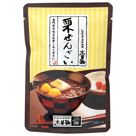 木曽路 栗ぜんざい 180g×20袋入|お菓子 和菓子 ぜんざい くり